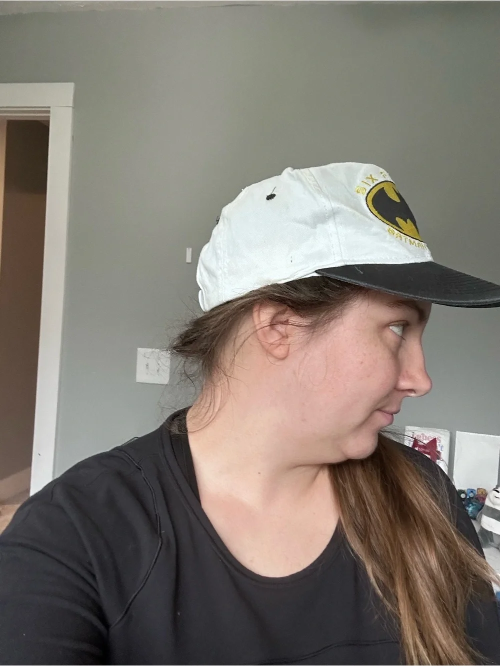*Flawed* Six Flags | Batman The Ride Snapback Hat | Size Youth